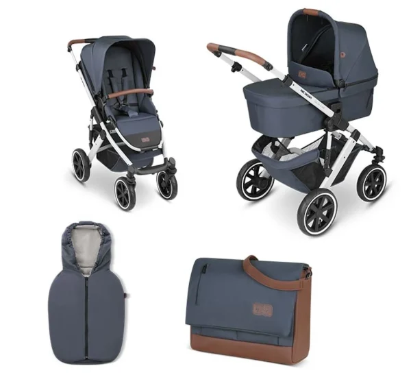 ABC Design Kombi-Kinderwagen Salsa 4 Air In Blau 1