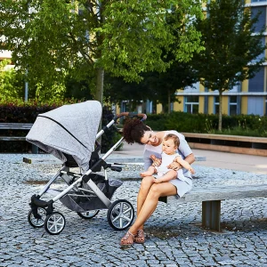 ABC Design Kombi Kinderwagen Salsa 4, Graphite Grey 16