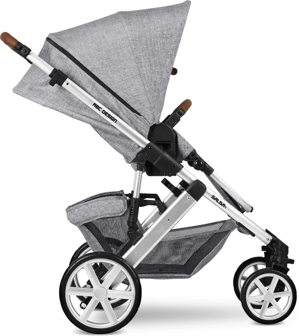 ABC Design Kombi Kinderwagen Salsa 4, Graphite Grey 6