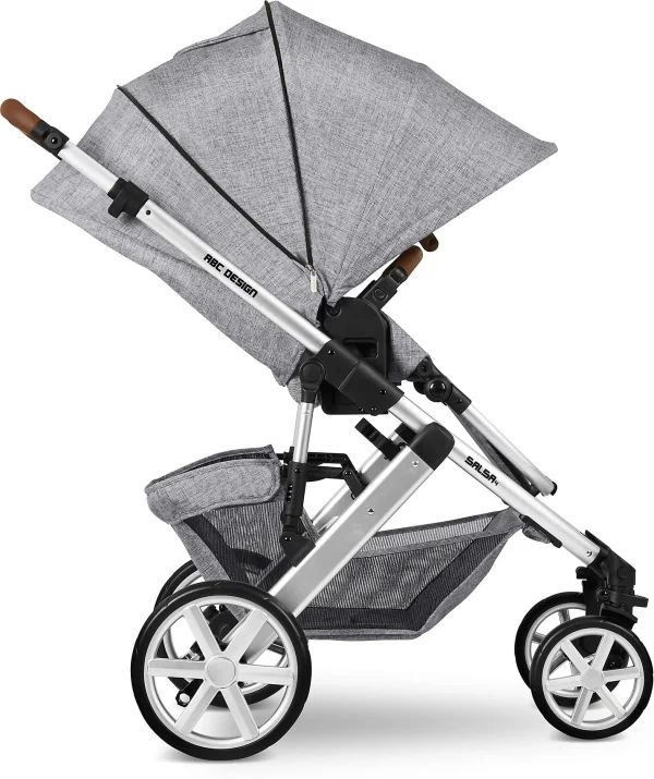 ABC Design Kombi Kinderwagen Salsa 4, Graphite Grey 7