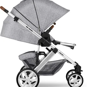 ABC Design Kombi Kinderwagen Salsa 4, Graphite Grey 24