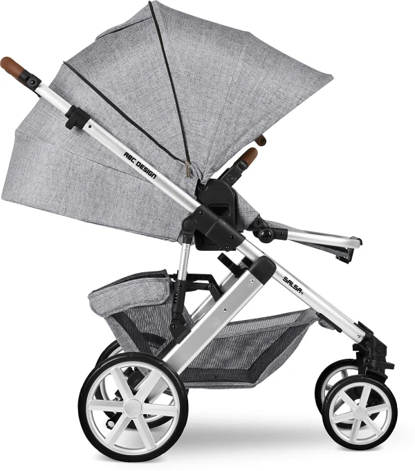 ABC Design Kombi Kinderwagen Salsa 4, Graphite Grey 8