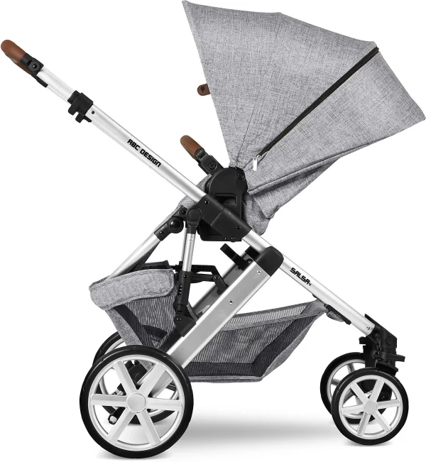 ABC Design Kombi Kinderwagen Salsa 4, Graphite Grey 9