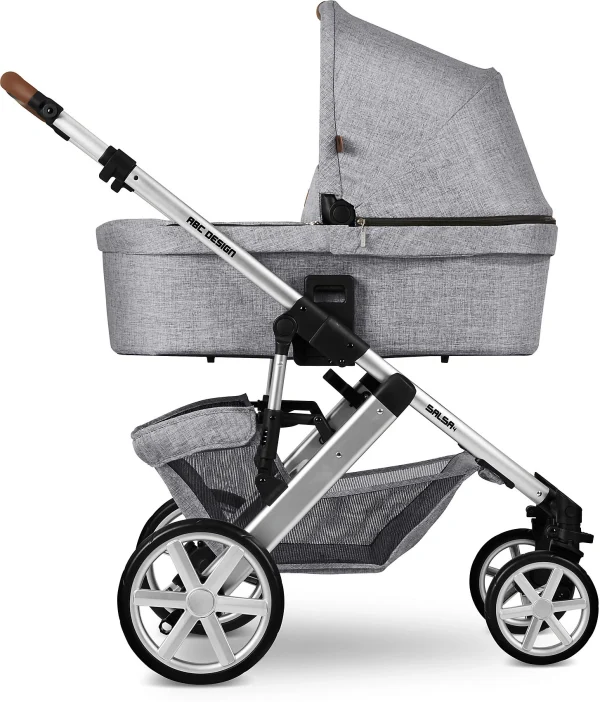 ABC Design Kombi Kinderwagen Salsa 4, Graphite Grey 10