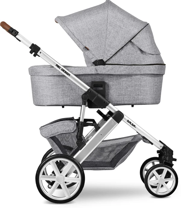 ABC Design Kombi Kinderwagen Salsa 4, Graphite Grey 11