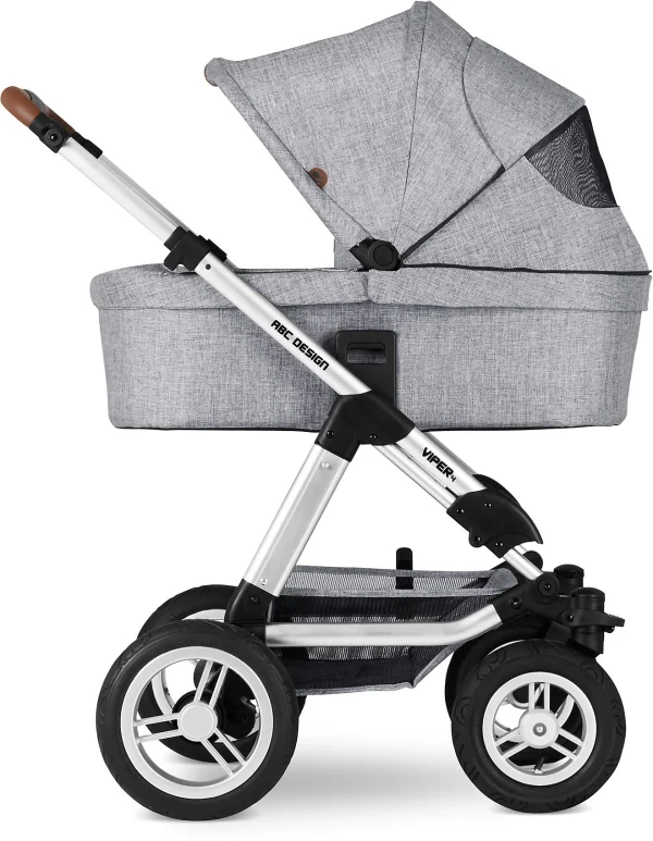 ABC Design Kombi Kinderwagen Viper 4, Graphite Grey 4