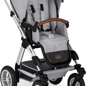 ABC Design Kombi Kinderwagen Viper 4, Graphite Grey 18