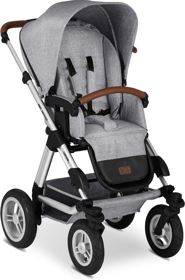 ABC Design Kombi Kinderwagen Viper 4, Graphite Grey 5