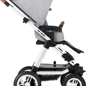 ABC Design Kombi Kinderwagen Viper 4, Graphite Grey 20