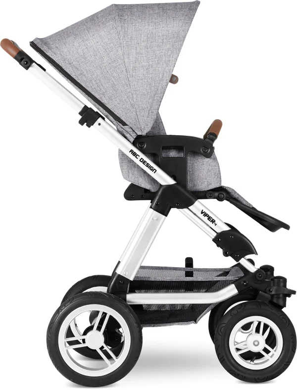 ABC Design Kombi Kinderwagen Viper 4, Graphite Grey 6