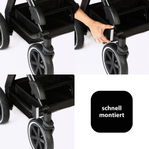 ABC Design Licht Für Kinderwagen, Schwarz 18