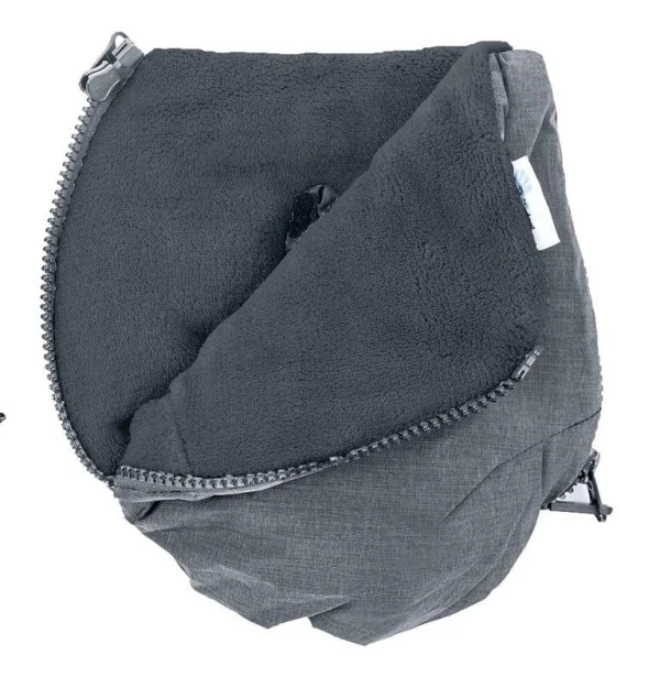 Altabebe Handmuff-Handschuhe Alpin In Hellgrau / Dunkelgrau 3