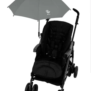 Altabebe Sonnenschirm Classic Rund Für Kinderwagen In Hellgrau 6