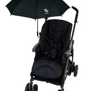 Altabebe Sonnenschirm Classic Rund Für Kinderwagen In Schwarz 6