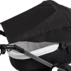 Altabebe Sonnensegel Lifeline Mit Seitenschutz Für Kinderwagen/Buggys, Schwarz 5