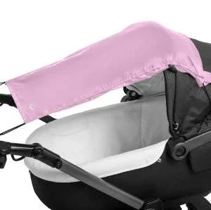 Altabebe Sonnensegel Mit Seitenschutz Für Kinderwagen/Buggy In Rosa 13