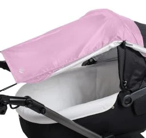 Altabebe Sonnensegel Mit Seitenschutz Für Kinderwagen/Buggy In Rosa 17