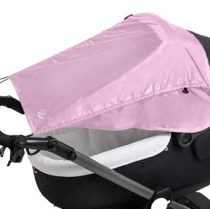 Altabebe Sonnensegel Mit Seitenschutz Für Kinderwagen/Buggy In Rosa 21