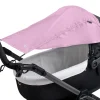 Altabebe Sonnensegel Mit Seitenschutz Für Kinderwagen/Buggy In Rosa 28