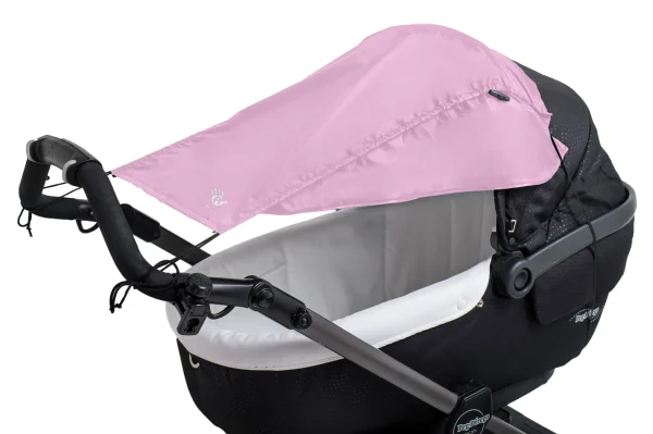 Altabebe Sonnensegel Mit Seitenschutz Für Kinderwagen/Buggy In Rosa 1