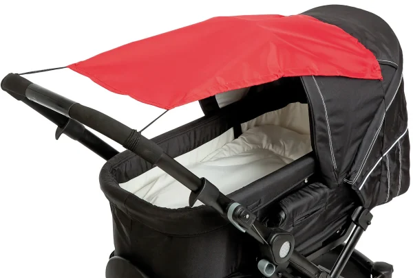 Altabebe Sonnensegel Mit UV Schutz Für Kinderwagen/Buggys, Rot 1