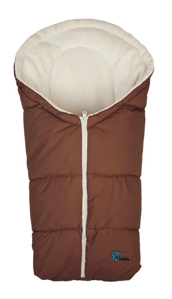 Altabebe Winterfußsack Car Seat “Active” In Braun- Whitewash 1