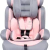 Blij’r Ivo – Autositz – Klasse 1,2,3 – Geeignet Für 9-36 Kg – Mit Extra Polsterung Und 5-Punkt-Gurt – In Pink/Grau 11