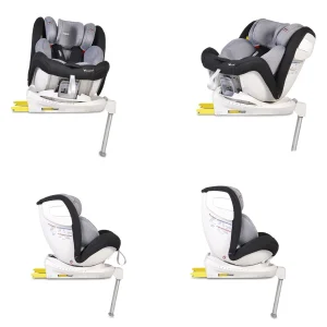 Cangaroo Kindersitz Admiral Gr. 0/1/2/3 In Grau 18