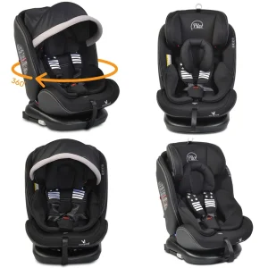 Cangaroo Kindersitz Pilot 0-36 Kg Gruppe 0+/1/2/3 In Schwarz 10