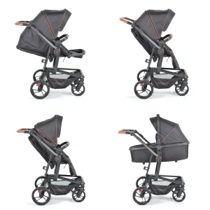 Cangaroo Kinderwagen Ellada 3 In 1 In Grau 17