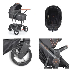 Cangaroo Kinderwagen Ellada 3 In 1 In Grau 19