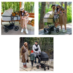 Cangaroo Kinderwagen Ellada 3 In 1 In Grau 21