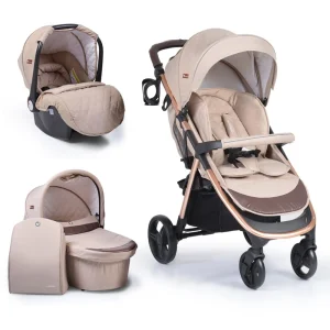 Cangaroo Kombikinderwagen Noble 3 In 1 In Braun 10