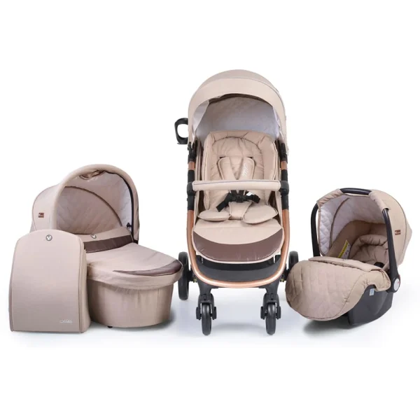 Cangaroo Kombikinderwagen Noble 3 In 1 In Braun 1