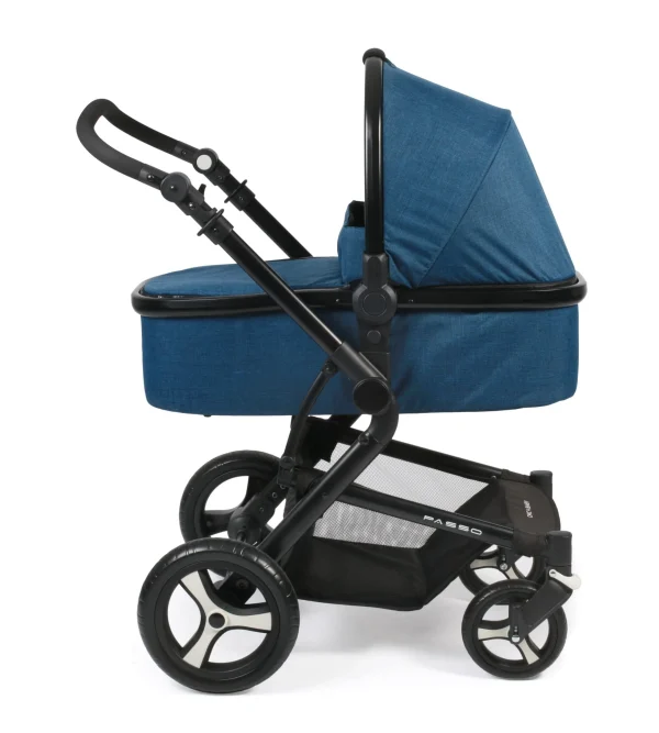 Chic 4 Baby Kinderwagen “Passo” In Melange Blau 4