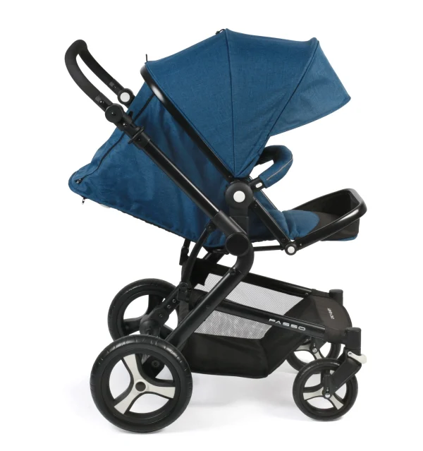 Chic 4 Baby Kinderwagen “Passo” In Melange Blau 7