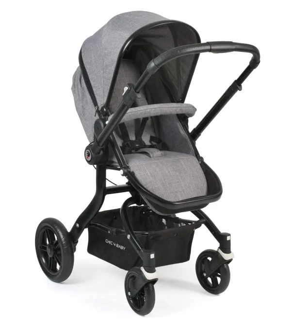 Chic 4 Baby Kombi-Kinderwagen “Tano” In Jeans Grau 6