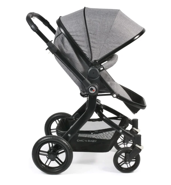 Chic 4 Baby Kombi-Kinderwagen “Tano” In Jeans Grau 7