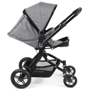 Chic 4 Baby Kombi-Kinderwagen “Tano” In Jeans Grau 23