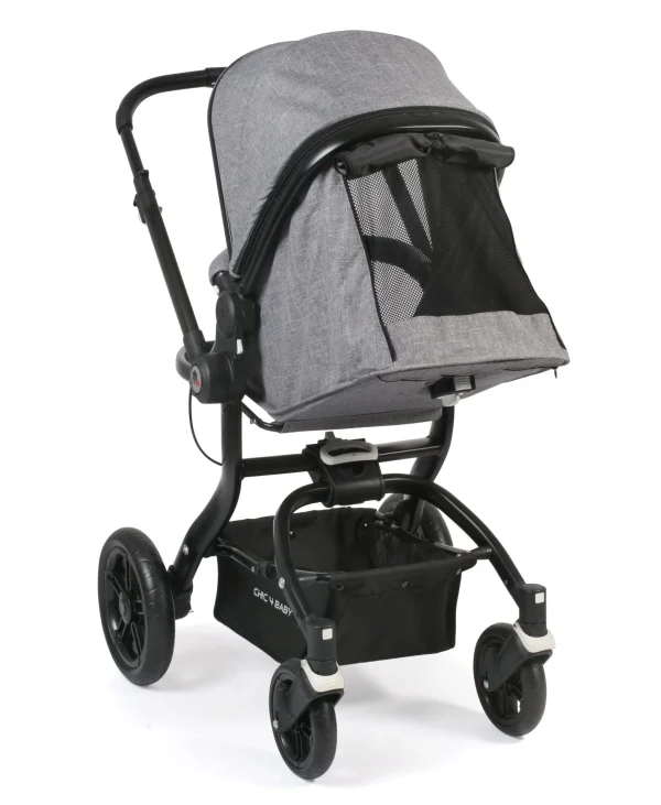 Chic 4 Baby Kombi-Kinderwagen “Tano” In Jeans Grau 9