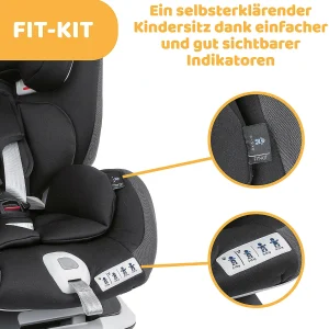 CHICCO Auto-Kindersitz Seat-Up 0/1/2, Jet Black 25