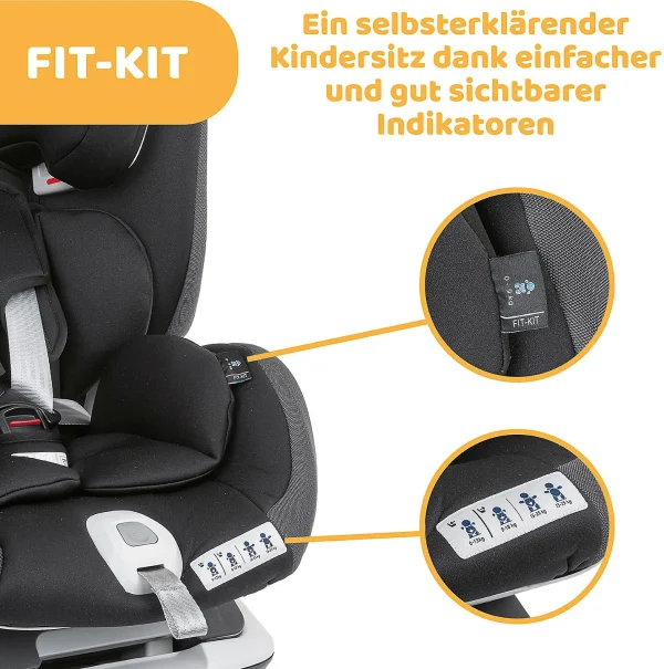 CHICCO Auto-Kindersitz Seat-Up 0/1/2, Jet Black 9