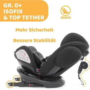 CHICCO Auto-Kindersitz Unico Plus, Anthrazit 18