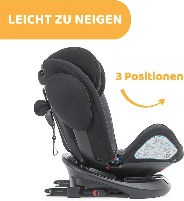 CHICCO Auto-Kindersitz Unico Plus, Anthrazit 7