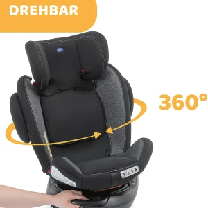 CHICCO Auto-Kindersitz Unico Plus, Anthrazit 24