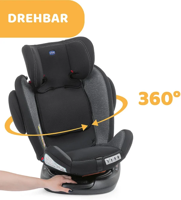 CHICCO Auto-Kindersitz Unico Plus, Anthrazit 8