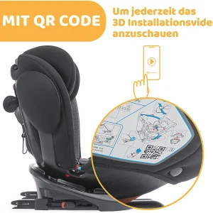 CHICCO Auto-Kindersitz Unico Plus, Anthrazit 30