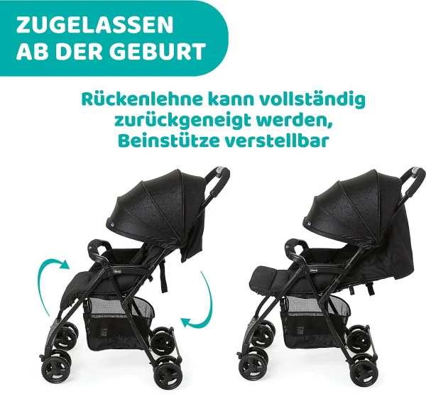 CHICCO Buggy Ohlala’ 3, Schwarz 6