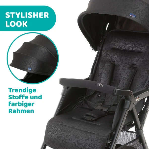 CHICCO Buggy Ohlala’ 3, Schwarz 10