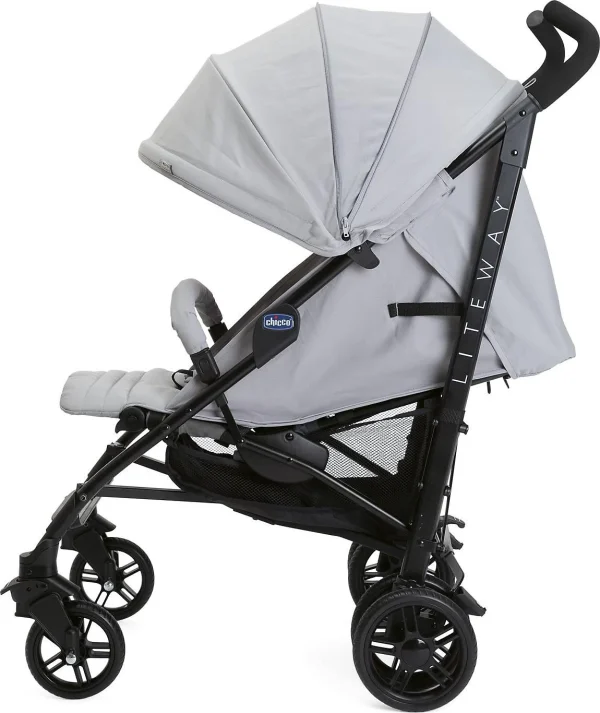 CHICCO Buggy Sportwagen Lite Way4 Grau, Mit Faltbarem Frontbügel 22Kg Traglast,… 3